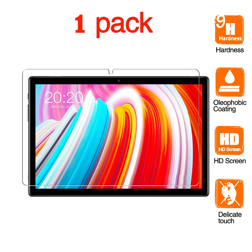 NEW Glass protector only use teclast M40 and P20HD 10.1Inch Premium Tablet protector Glass Screen Film Protector Cover 