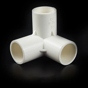 

Supply PVC Connectors 5Pcs For rack stand For tube pipe hose Garden Adapter Tube DIY