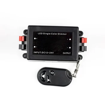 

Adjustable Brightness 433Mhz 3key LED Dimmer Wireless Remote RF PWM Dimming Control Dimming Controller