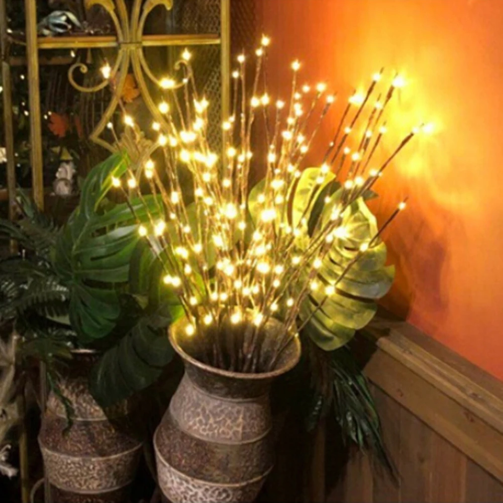 Рождество 20 светодиодов светильник "ветви ивы" струны светильник Свадебная вечеринка дерево украшения