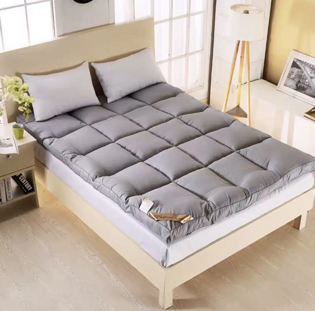 Five Star Hotel Thicken Feather Velvet Mattress Foldable Tatami Single