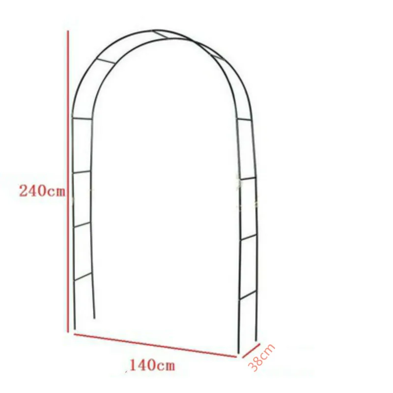 Свадебные кованые арки рамка садовая металлическая опора ротанговая обмотка садовое Украшение DIY съемная