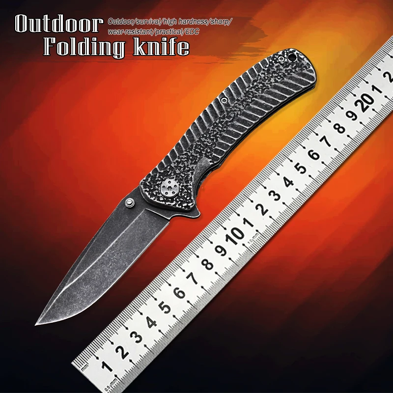 

Kershaw 1301 Pocket Folding Knife 8CR13 Blade Portable Self-Defense Camping Outdoor Fruit Knife Life Saving EDC Survival Tool