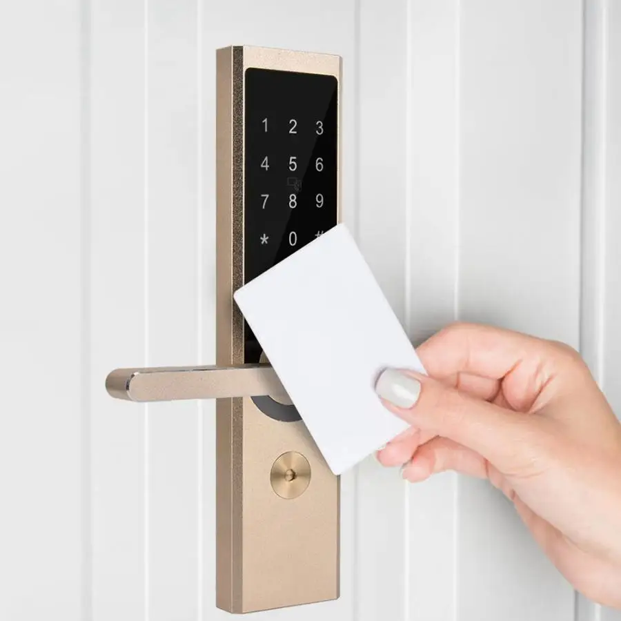 A4 приложение WiFi BT Cipher дистанционный умный дверной замок безопасности электронный дверной замок цифровой код клавиатуры заглушка для дома гостиницы квартиры