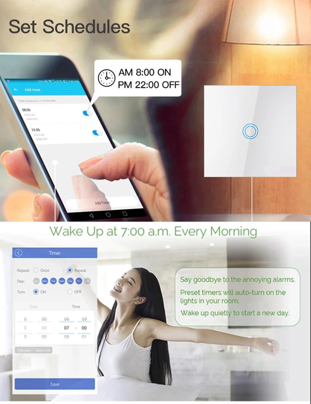 Touch swtich single circle4(18)