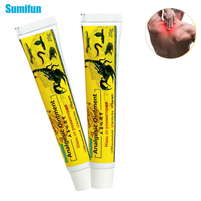 Sumifun 1 шт. Скорпион Ointmen поясничная позвоночника и штукатурки лечебные коленного