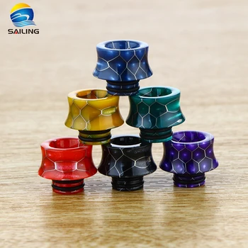 

2019 Newest ATHENA Epoxy Resin Snake Pattern 510 Drip Tips