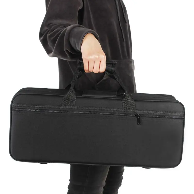 600D водонепроницаемый Gig Bag Box рюкзак ткань Оксфорд для трубы с регулируемым двойным плечевым ремнем карман пена хлопок Padde