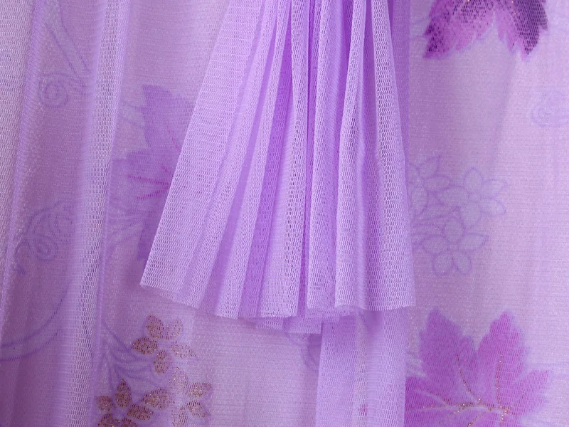 Manufacturers Direct Selling Lace Fabric Floral-Print Double Layer Wedding Four Seasons Length Bedroom a Generation of Fat Maple