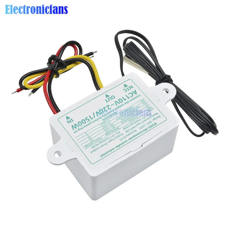 XH-W3002 W3002 цифровой AC110-220V DC 12 В 24 В W3002 светодиодный контроллер температуры микрокомпьютерный термостат