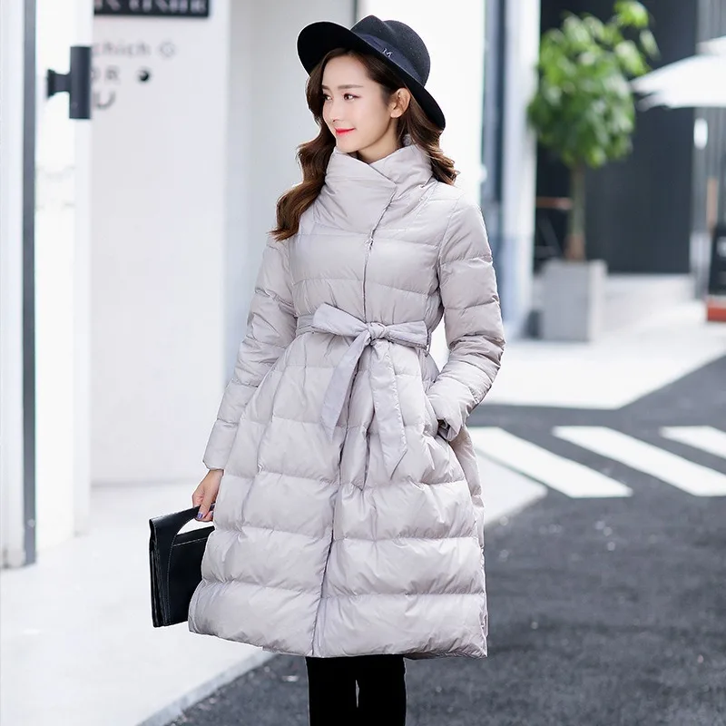 

Pregnant Women Winter Coat Long Hooded Neck Zipper Casual Female Outwear Warm Cloak Loose Down Jacket Thick Parkas