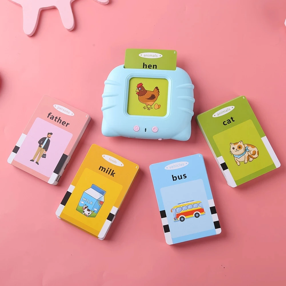 Cards Educational Toys For Kids Preschool Learning Resource Electronic Interactive Game Card Reader Gifts Toddler Toy |