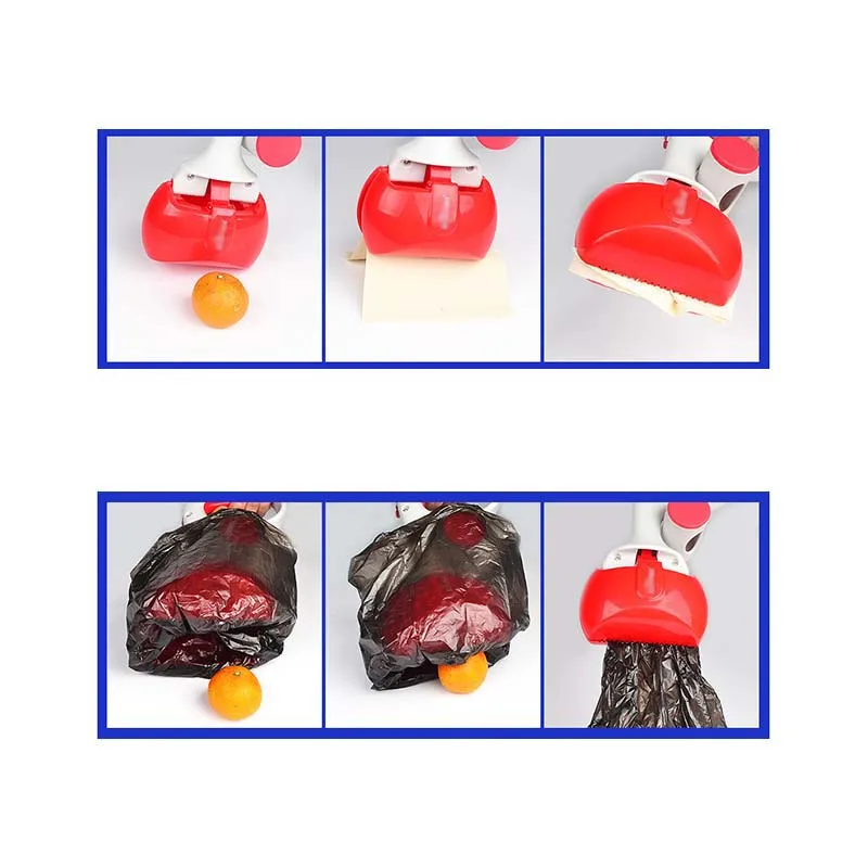 Pet Pooper Scooper с длинной ручкой захват, совок для уборки собачьих экскрементов для уборки животных отходы для собак щенков кошек отходы для уборки er инструменты для уборки на открытом воздухе