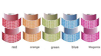 

Bike Rim Decals 26er 27.5er 29er Rim Wheel Sticker Cycle Reflective MTB Mountain Bike Wheels Decal for Class MTB RIM