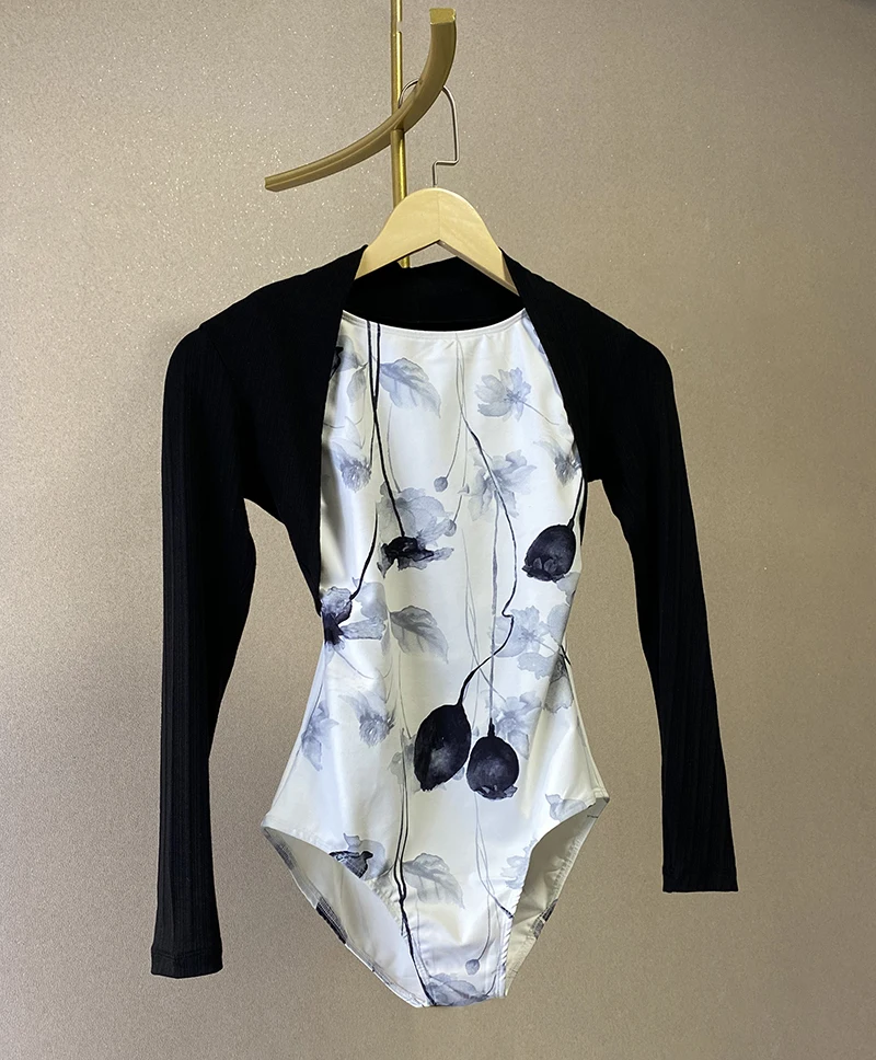 Ballet Dance Leotards Women 2021 New Sleeveless Print Gymnastics Dancing Costume Adult High Quality Ballet Leotard Ballet Dance Leotards Women 2021 New Sleeveless Print Gymnastics Dancing Costume Adult High Quality Ballet Leotard