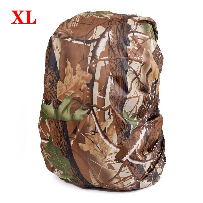 Камуфляжный Рюкзак, водонепроницаемый рюкзак, пылезащитный чехол для кемпинга, Путешествий, Походов, скалолазания - Цвет: Jungle-XL