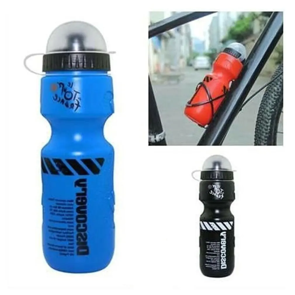 650ml Mountain Bike Bicycle Cycling Water Drink Bottle+ Holder Cage Portable Cup Bottles Holding Shelf