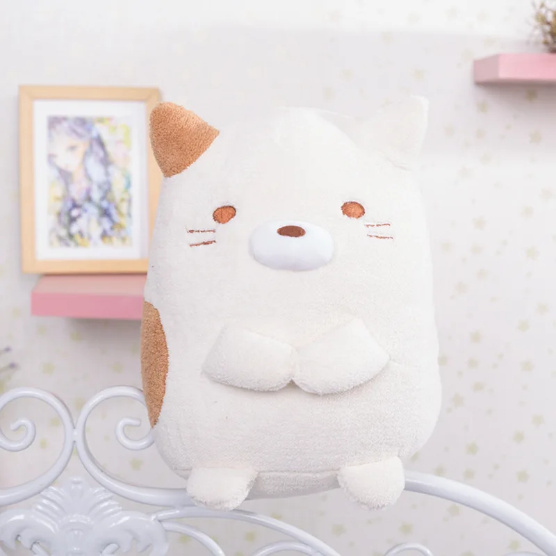 1 шт. Kawaii Япония угловая биология плюшевая японская анимация Сумико гураши животные мультфильм Сумка Сан-х мягкие игрушки-подушки для детей