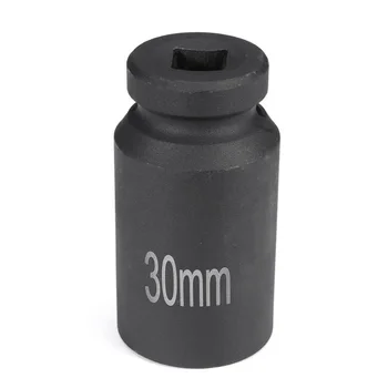 

Joint Nut Duty Deep Impact Axle Hub Spindle Black 80mm/3.1 \\\"(L) 1/2-Inch