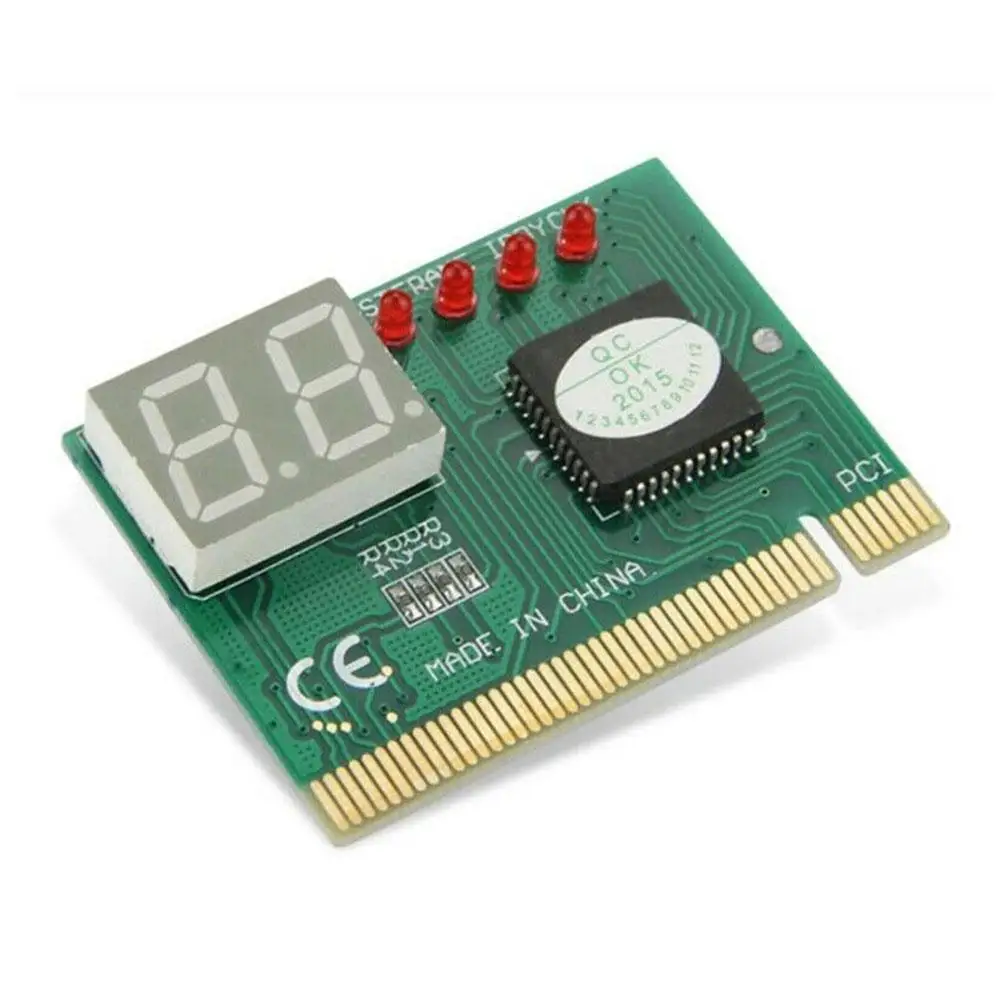 1 шт. 2-значная PCI-почта ЖК-дисплей анализатор ПК диагностические инструменты для