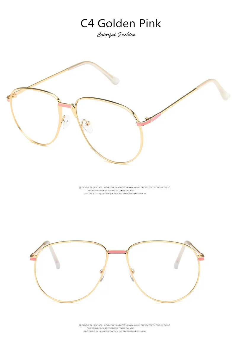 Big Frame Glasses Female Oversized Square Eyeglasses Gold Spectacles Frame Clear Lens Eyewear Optical Myopia Nerd Glasses