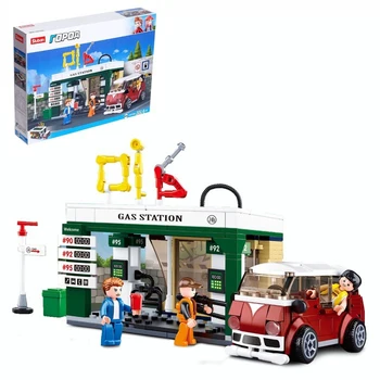 

Constructor City "Gas station", 322 parts