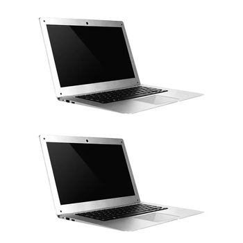 

14 inch Laptop Z8350 4G+64G 1920X1080 Portable Ultra-Thin Student Laptop 84 Keys Keyboard for Office Home