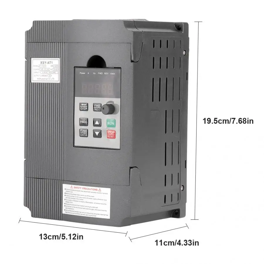 1.5KW 220 В частотно регулируемым приводом однофазный вход 220V и 3 фазы Выход 220v