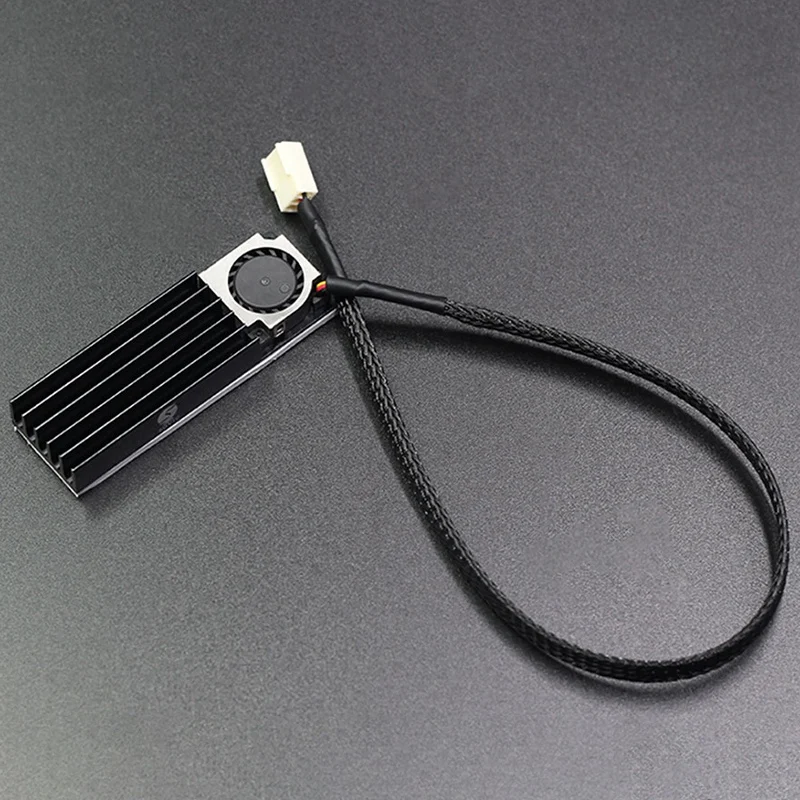 Pcie твердотельный радиатор M.2 радиатор Ssd алюминиевый лист теплопроводность силиконовый лист теплоотвод вентилятор Радиатор