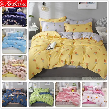 

Adult Kids Child Soft Cotton Duvet Cover Bedspreads Pillowcase Bedding set Single Twin Full Queen King Size Bed Linen Bedclothes