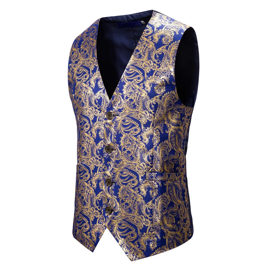 Men's Clothing Suits& Blazer Vests Fashion Men's New Fashion Denim Vest Casual Cowboy Jacket In Shoulder Blouse Drop Shipping