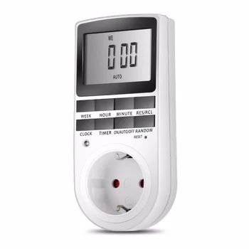 

Smart Digital Electronic Power Timer in Switch Socket Digital LCD Power Energy-saving Programmable Time Switch Drop Shipping