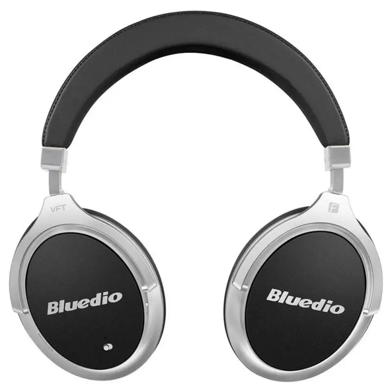 Bluedio наушники F2 Bluetooth, Накладные наушники с шумоподавлением, беспроводные bluetooth-гарнитуры с микрофоном - Цвет: Black