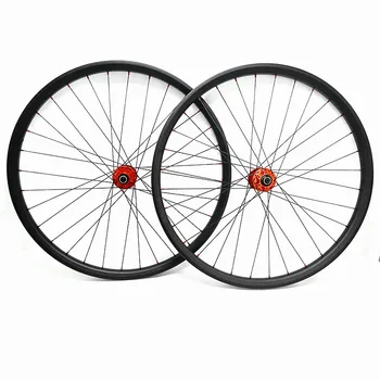 

mtb carbon wheelset 27.5er carbon biycle disc wheels 30*25mm tubeless mtb 650B wheels 100*15 142*12 pillar 1420 spoke mtb bikes