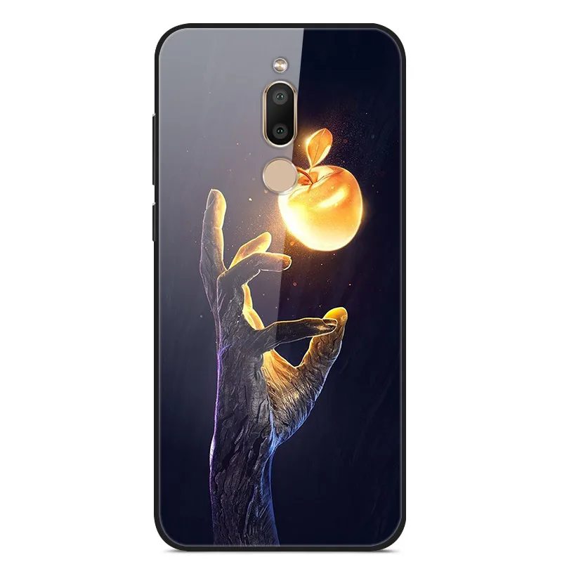 Чехол из закаленного стекла для Meizu note 9, мягкий бампер, 3D принт, чехол для Meizu 16XS X8 15 Lite M8 Lite M6T, стеклянный чехол для телефона - Цвет: 22