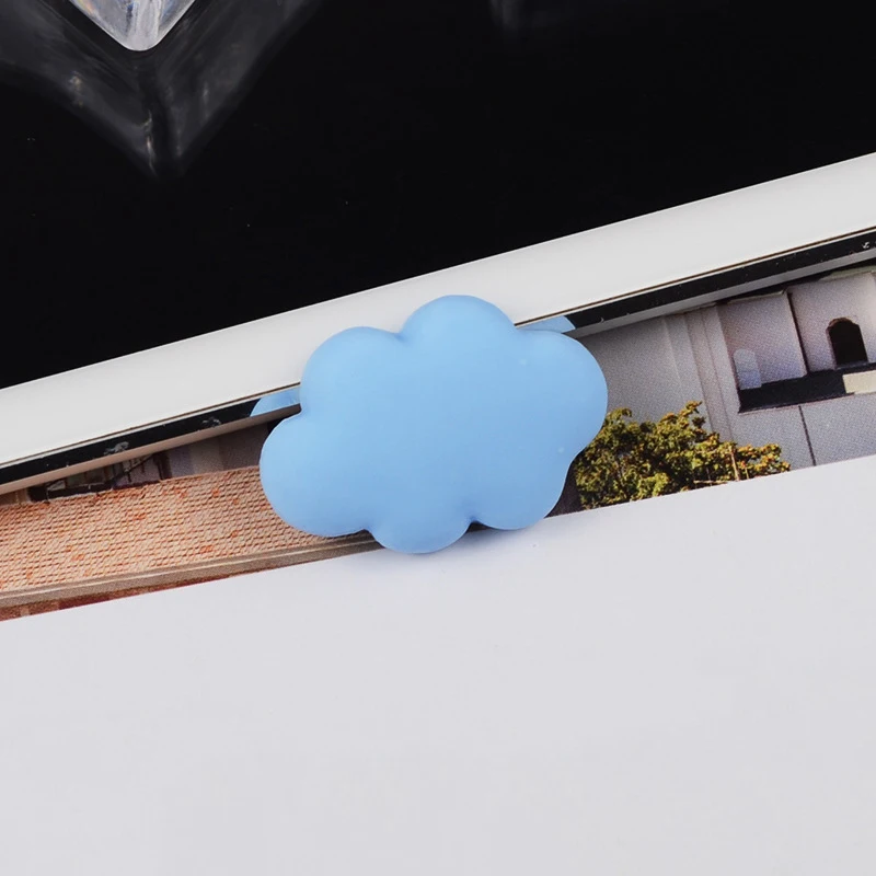 blue 30 шт. Angele Cloud Смола патч ювелирные изделия DIY ремесло головной убор брошь крючком игрушки декор холодильник магнит аксессуар кепки обувь подарок запчасти - Цвет: blue