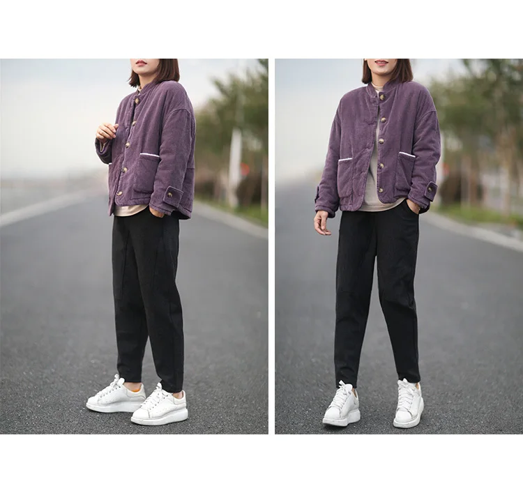 Max LuLu зимняя модная Корейская женская одежда женские стеганые куртки свободные более размера d пальто вельветовые плотные теплые парки размера плюс
