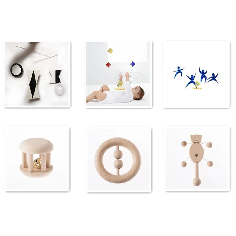 Juego de juguetes Montessori para bebé, morrales y sonajero de agarre de  madera para ejercicio Visual/táctil/de sentido auditivo, educación temprana  para recién nacido| | - AliExpress