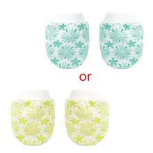 Подарки для купания новорожденных; детские перчатки для девочек и мальчиков с защитой от царапин; Мягкие Летние тонкие детские перчатки с принтом; Новинка; D08C