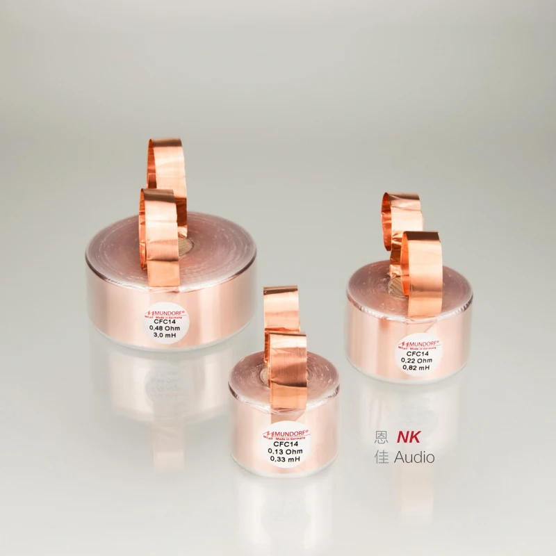 2 Pz/Lotto Mundorf Mundorf M Bobina Cfc 14Awg Air-Core Bobine Induttore Divisore Induttore 0.1Mh ~ 10Mh Spedizione Gratuita