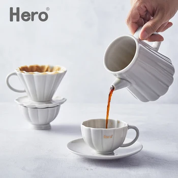 

Coffee Cup Reusable High-quality Porcelain Coffees Cups Ceramic Coffee Cup Simple European Style Cappuccino Flower Cups Latte