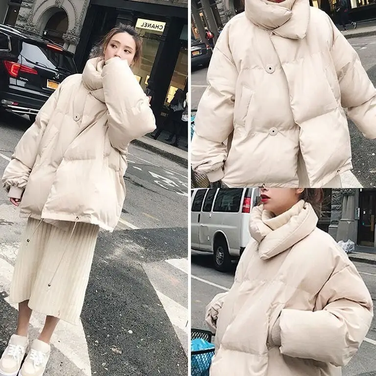 Женские парки, модная новинка, теплый пуховик с длинным рукавом, женская повседневная куртка, зимняя женская куртка, большие размеры