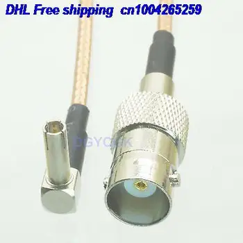 

DHL 50pcs BNC female jack to TS9 male plug straight RG316 Jumper pigtail 8" cable 22j