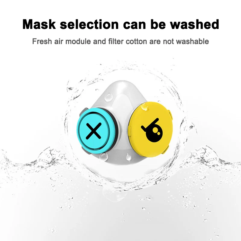 

Children Smart Electric Anti-dust Masks Fresh Air Purifying Mask for Running Cycling GV99