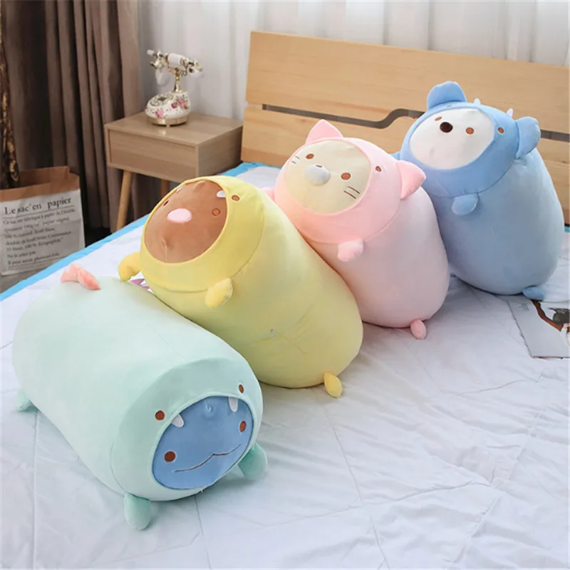 1 шт. 22 см 58 см Kawaii японская анимация Сумико гураши Мягкие плюшевые игрушки угловой био мультфильм милые детские подушки прекрасный Рождественский подарок