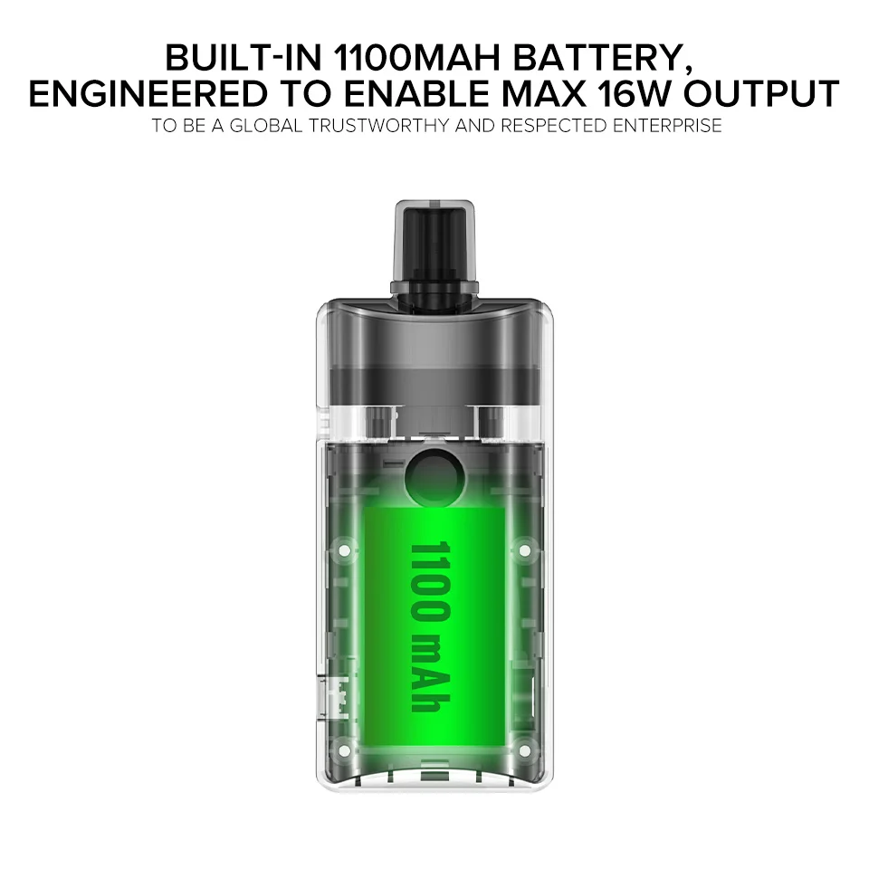 16 Вт IJOY Saturn Pod Комплект с 1100 мАч Vape Mod 3 мл Сатурн картридж 0.6ohm VS Ijoy Neptune электронные сигареты