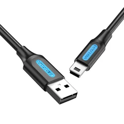 Enhanced Mini USB to USB Fast Data Transfer and Charging Cable - 0.25m (Mini USB Cable)