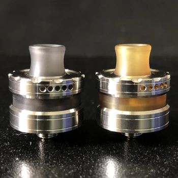 

Vape flavor Le Dripper RDA La Atomizer Single Coil Atomizer Ultem Tank 22mm Rebuildable Drops with Squonk pin BF