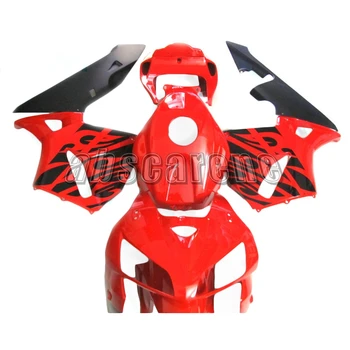 

Complete Fairings for Honda CBR600RR F5 2005 2006 CBR 600 RR F5 05 06 Injection ABS Plastic Bodywork Candy Red Black Lower Hulls