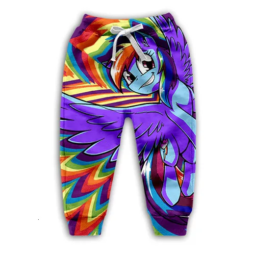 kids pants Комплект детской одежды; осенние толстовки с капюшоном с изображением Маленького Пони; толстовки с изображением животных; пальто для девочек с объемным принтом; Милая уличная одежда для мальчиков; Детский костюм - Цвет: kids pants